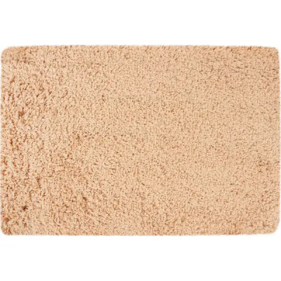 Коврик для ванной 60x90 см цвет бежевый