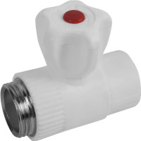 Кран для радиатора прямой ø25x3/4\