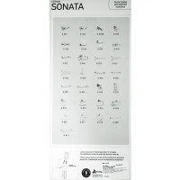Ёршик подвесной для унитаза Mr Penguin «Sonata», стекло, цвет белый