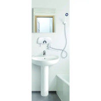 Водонагреватель проточный для ванной и кухни Electrolux Smartfix TS 5.5 кВт белый с душевой лейкой и краном