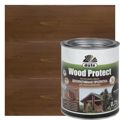 Антисептик Wood Protect цвет палисандр 0.75 л