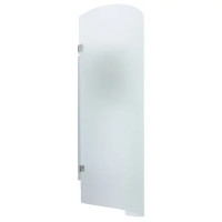 Светильник настенный Hanko 1xE27x60 Вт, стекло, цвет матовый/белый