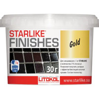Декоративная добавка для эпоксидных затирок Litokol Starlike Finishes Gold цвет золотой 30 г