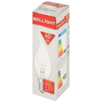 Лампа накаливания Bellight свеча на ветру E14 40 Вт свет тёплый белый