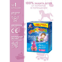 Жидкость для фумигатора от комаров Раптор Некусайка, 30 ночей