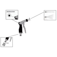 Пистолет для полива BOUTTE 2 режима