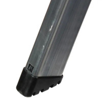 Стремянка алюминиевая Hailo 3 ступени 8160-307, лоток для инструментов, максимальная нагрузка 150 кг