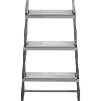 Стремянка алюминиевая Hailo 7 ступеней 8160-707, лоток для инструментов, максимальная нагрузка 150 кг