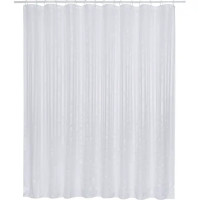 Штора для ванной Bath Plus 240x200 см полиэстер цвет белый