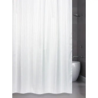 Штора для ванной Bath Plus 240x200 см полиэстер цвет белый