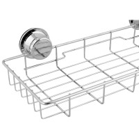 Полка для ванной Tatkraft Vacuum Screw одноярусная сталь