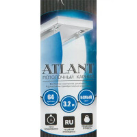 Шина двухрядная Atlant 320 см алюминий цвет белый