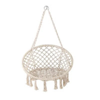 Гамак-кресло с бахромой 81x131 см хлопок (без опоры)