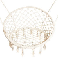 Гамак-кресло с бахромой 81x131 см хлопок (без опоры)