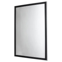 Зеркало для ванной Omega Glass NNB16 60x90 см прямоугольное цвет черный