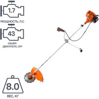 Мотокоса бензиновая Carver GBC-043M 1.7 л.с