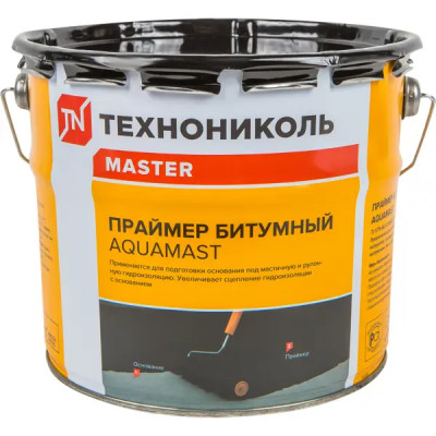 Праймер битумный Технониколь AquaMast 2.4 кг / 3 л