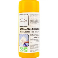 Салфетка из искусственной замши в тубе Nova Bright