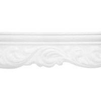 Плинтус потолочный для натяжных потолков полистирол Format 206057 белый 28х53х2000 мм