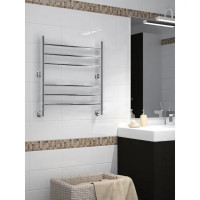 Полотенцесушитель водяной без полки ВПС-18 нержавеющая сталь 50x60 см