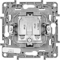 ТВ-розетка встраиваемая Legrand Etika TV/SAT звезда цвет белый