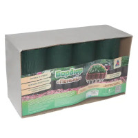 Бордюр садовый декоративный «Пеньки» 15x160 см цвет хаки