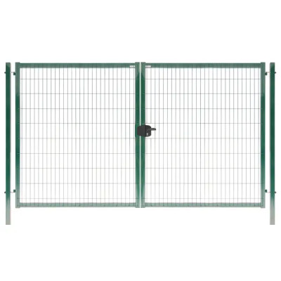 Ворота Grand Line RAL6005 Medium 1.73x3.5 м зелёный