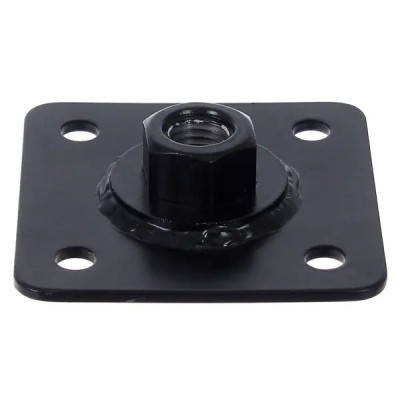 Пластина с регулируемой гайкой 100x100 мм оцинкованный металл