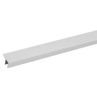 Планка для стеновой панели угловая 60x1.7x0.4 см алюминий