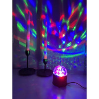 Светильник-проектор светодиодный RGB Disco 0.3 Вт