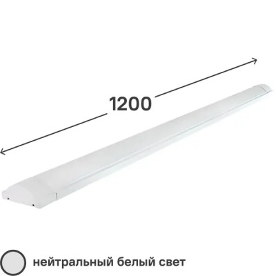 Светильник светодиодный TDM Electric ДПО 3017 36 Вт 1200 мм, 4000 К, IP20