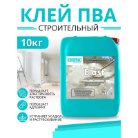 Клей ПВА строительный Elast, 10 кг