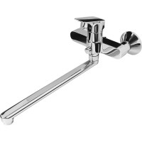 Смеситель для ванны Hansgrohe Logis универсальный однорычажный цвет хром