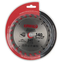 Диск пильный по ламинату 140x20/16/12.7 мм Спец 0520203, 24 Т