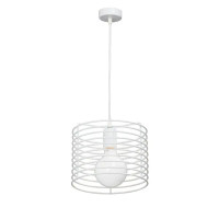 Подвесной светильник Vitaluce Vakero white 1 лампа 3м² Е27 цвет белый глянцевый