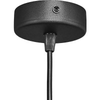 Подвесной светильник Vitaluce Vakero black 1 лампа 3м² Е27 цвет черный