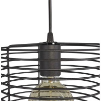 Подвесной светильник Vitaluce Vakero black 1 лампа 3м² Е27 цвет черный