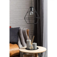 Подвесной светильник Vitaluce Orso black 1 лампа 3м² Е27 цвет черный матовый