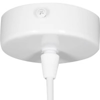 Подвесной светильник Vitaluce Orso white 1 лампа 3м² Е27 цвет белый глянцевый