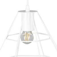 Подвесной светильник Vitaluce Orso white 1 лампа 3м² Е27 цвет белый глянцевый