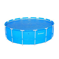 Покрывало для каркасного круглого бассейна 305 см, обеспечивает теплоизоляцию