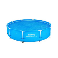 Покрывало для каркасного круглого бассейна 305 см, обеспечивает теплоизоляцию