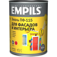 Эмаль ПФ-115 Empils PL глянцевая цвет жёлтый 0.9 кг