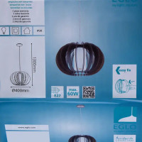 Подвесной светильник Eglo Stellato 3 1xE27x60 Вт цвет венге