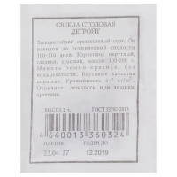 Семена Свёкла столовая Детройт Аэлита