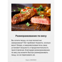 Микроволновая печь встраиваемая Hansa AMM20BESH цвет чёрный