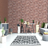 Обои флизелиновые Euro Decor Лофт коричневые 1.06 м 1093-07