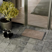 Коврик Step полипропилен 40x60 см цвет коричневый