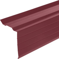 Планка ветровая 2 м RAL 3005 красный
