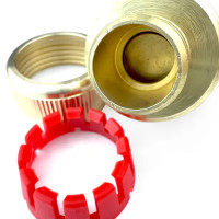 Коннектор для шланга быстросъёмный с аквастопом BOUTTE 1/2 дюйма